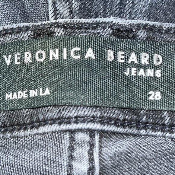 VERONICA BEARD LEENA BOOTCUT HIGH RISE JEANS in ONYX WASH   MADE IN USA  EUC  28 - Picture 7 of 11